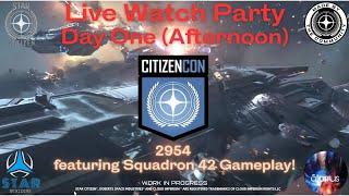 CitizenCon 2954 Day One PM Livestream featuring Squadron 42 (unedited) Gameplay (1440p HDR)