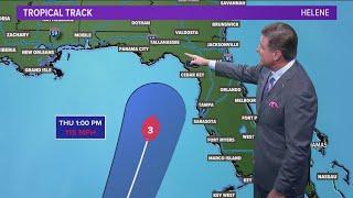 DFW Weather: Tracking Tropical Storm Helene