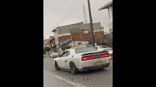 گشت زنی دوج چلنجر SRT در خیابون های شهر.dodge challenger