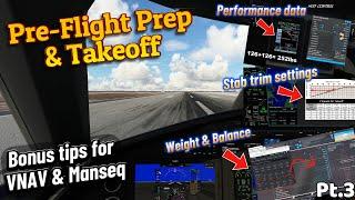 MSFS*Cessna Longitude Tutorial*Cockpit Setup & Takeoff Procedure for Flawless Flights-Easy to follow
