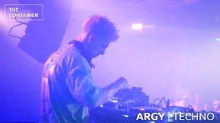 ARGY UK | Techno DJ Set | Exhile @SWG3 Glasgow | THE Container UnContained