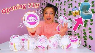 [ASMR] Unboxing 75 *FASHION* Mini Brands!!*RARE DIAMOND RING HUNT!* | Rhia Official