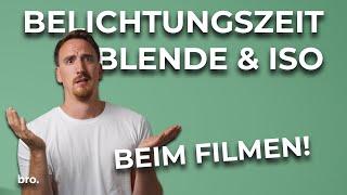 ISO, Blende und Belichtungszeit beim Filmen | Der Broduction Videografie Kurs