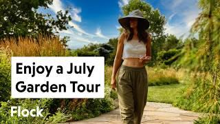 JULY GARDEN TOUR of Pollinator, Herb, 4-Season, and Shrubbery Gardens — Ep. 265