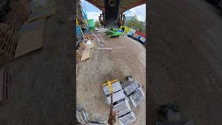 Lifting Bricks #cranework #bricklayers #masonry is