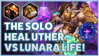 Uther DShield - THE SOLO HEAL UTHER VS LUNARA LIFE! - Grandmaster Storm League