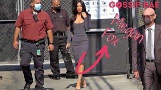 Megan Fox arrives at Jimmy Kimmel Live! in Hollywood, CA - Gossip Bae