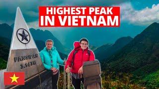 Hiking the HIGHEST PEAK IN VIETNAM (FANSIPAN) | SAPA 2023