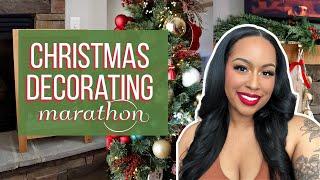 CHRISTMAS DECORATING MARATHON! | 90 MINS OF CHRISTMAS DECORATING INSPO & TIPS! @TheHeartsandcake90