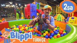 Blippi Kapalı Oyun Parkında | Blippi Türkçe - Çocuklar için Eğitici Videolar