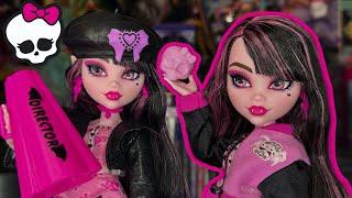 She’s All The DRAMA!! Draculaura Fearbook Drama Club Monster High G3 Doll Review!