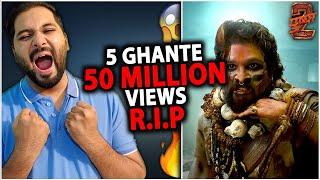 Pushpa 2 Trailer Shocking Record Breaking Views And Likes | Pushpa 2 The Rule Trailer Review