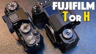 FUJIFILM X-T vs X-H: Which one is RIGHT FOR YOU??!