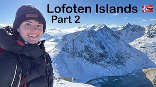 Exploring the Lofoten Islands in April (Part 2) | Kvalvika Beach and Ryten