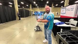 Worlds First Remote Controlled Surface Cleaner From Lucid Drones! | The Huge Convention Nashville TN