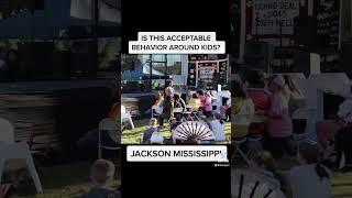 DRAG QUEENS TWERKING AROUND KIDS AT JACKSON MISSISSIPPI PRIDE EVENT (10/01/22)