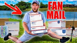 FAN MAIL FISHING CHALLENGE! (WHY WOULD THEY SEND THIS?!)