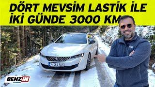 Dört mevsim lastikler karda işe yarıyor mu? 3000 km test ettik | Lastik hediye ediyoruz