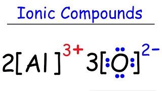 How To Draw The Lewis Structures of Ionic Compounds