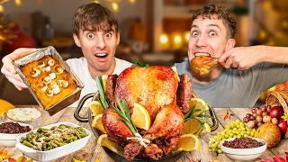 Two Brits try Real Thanksgiving!