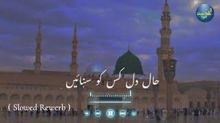 Hal-e-Dil kis Ko Sunaye Ap ﷺ Ky hoty Hue | (𝚂𝚕𝚘𝚠𝚎𝚍 + 𝚁𝚎𝚠𝚎𝚛𝚋) | urdu lyrics #Naat