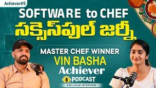 Masterchef Vin Basha Achiever Podcast Interview | Telugu Podcast Interviews | SocialPost Achievers