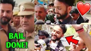 Elvish Yadav BAIL DONE! ️| @ElvishYadavVlogs Out from Jail, Elvish Yadav Arrested