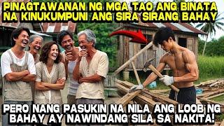 Pinagtawanan ng mga Kapitbahay ang Binatilyong Nagkukumpuni ng sira sirang Bahay, Hanggang sa...