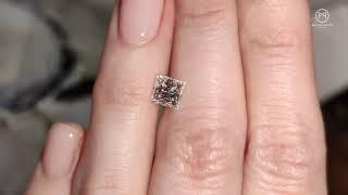 Муассанит огранка Принцесса | Moissanite Princess cut