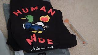 HUMAN MADE TEE UNBOXING/REVIEW