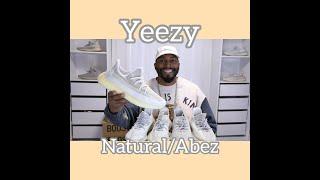 Yeezy 350 V2 Natural/Abez Unboxing & Review + On foot