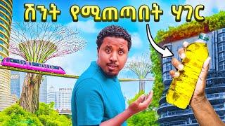 አለምን ጉድ ያስባለችው ሀገር ሄድኩ Singapore vlog