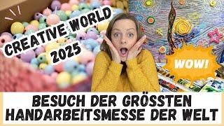 Mein Besuch der Creative World 2025 - Trends und spannende Neuigkeiten für Handarbeit + Hobby! :)