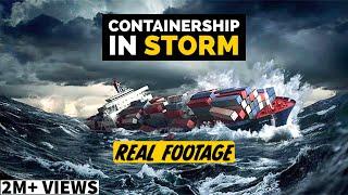 Tackling The DEADLIEST STORM On A SHIP At Sea - Cyclone Nyatoh