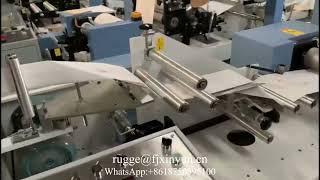 Automatic dispenser napkin tissue folding machine