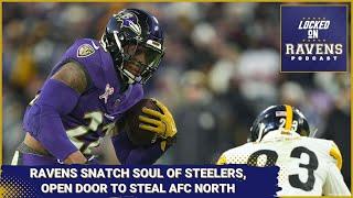 Baltimore Ravens SNATCH SOUL of Pittsburgh Steelers, open door to steal AFC North crown