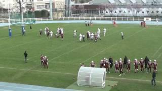 Jared Bradley 2016 Centurions Nimes Football Highlight