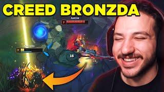 KASSADIN 1.Sİ CREED DÜŞÜK ELODA OYNARSA NE OLUR? | BRONZLAR ÇILDIRDI | Zero LoL