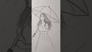 How to draw a Alone Sad Girl / 10 Sad girl drawings / Arun Easy Art