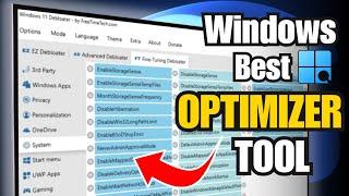 This is ONE of the BEST FREE Tool for Windows 11 Optimization