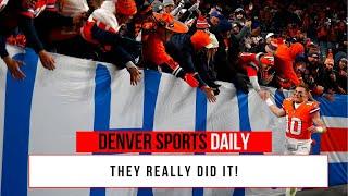 The Broncos are going to the playoffs! | Denver Sports Daily