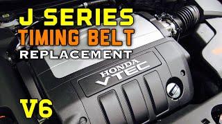 Honda J Series V6 Timing Belt Replacement | Accord Acura Interval Change