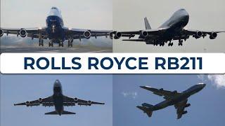 Rolls Royce RB211 Engine - The Ultimate Engine Noise!