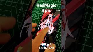 The WAIFU Smartphone! RedMagic 8 pro with MORA AI Assistant. Manga, Anime, Gaming Phone