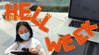 exam hell week @ vanderbilt university | college study + exam vlog