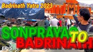 9 ঘণ্টার বাস জার্নি করে পৌঁছে গেলাম Badrinath | Sonprayag to Badrinath |  | Badrinath Yatra 2023 |