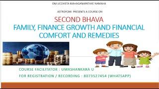 SECOND BHAVA   FINANCE, FINANCIAL GROWTH AND FAMILY