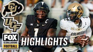 Colorado Buffaloes vs. UCF Knights Highlights | FOX College Football