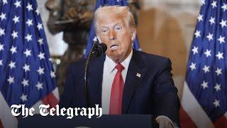 In full: Trump delivers Congress speech discussing US trade tariffs and the Ukraine war