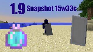 Minecraft 1.9 SNAPSHOT 15w33c | Schilder und Tränke